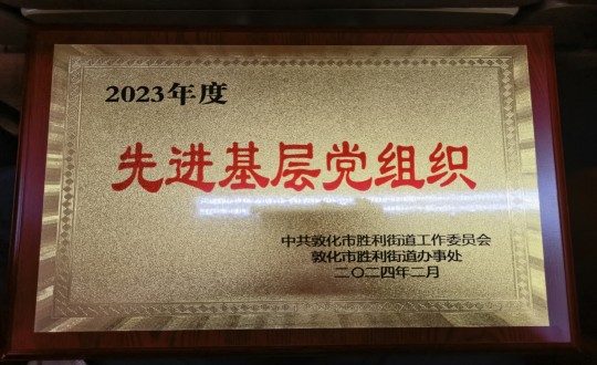 2024年2月1日，物業(yè)總公司敦化項目黨支部被授予“2023年度先進(jìn)基層黨組織”榮譽(yù)稱號_副本.jpg